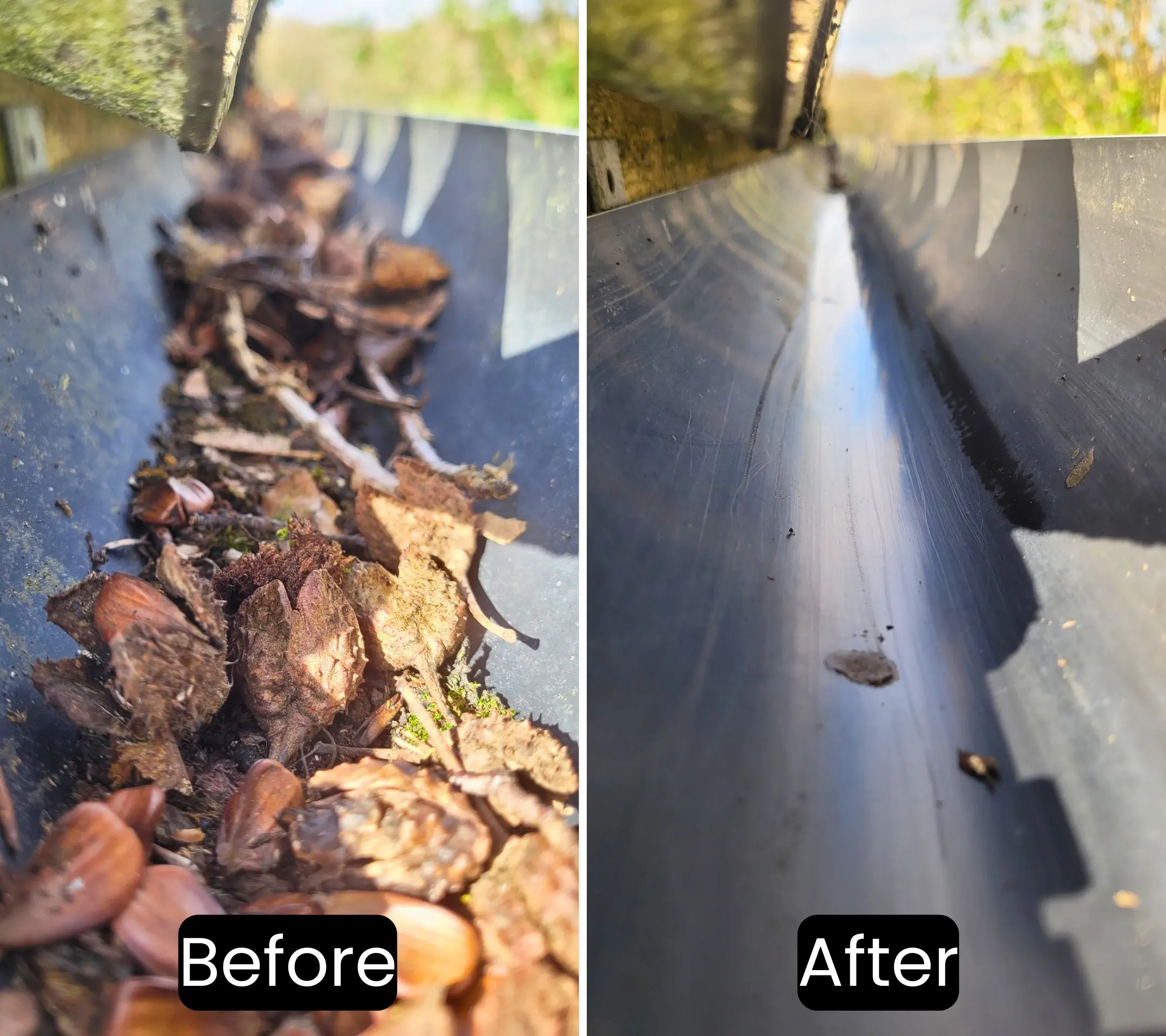 Gutter cleaning in Kent