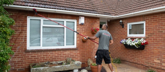 soffit and fascia cleaning in Welling