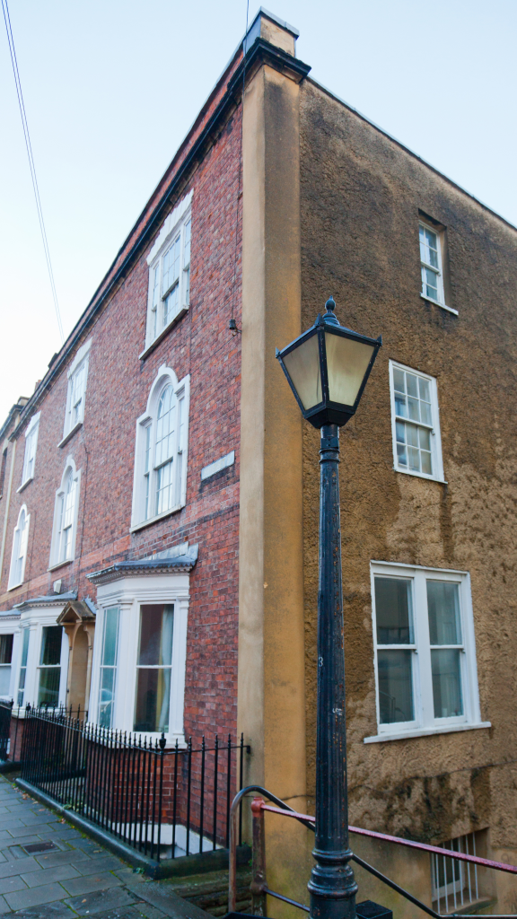 3 storey house gutters in bristol