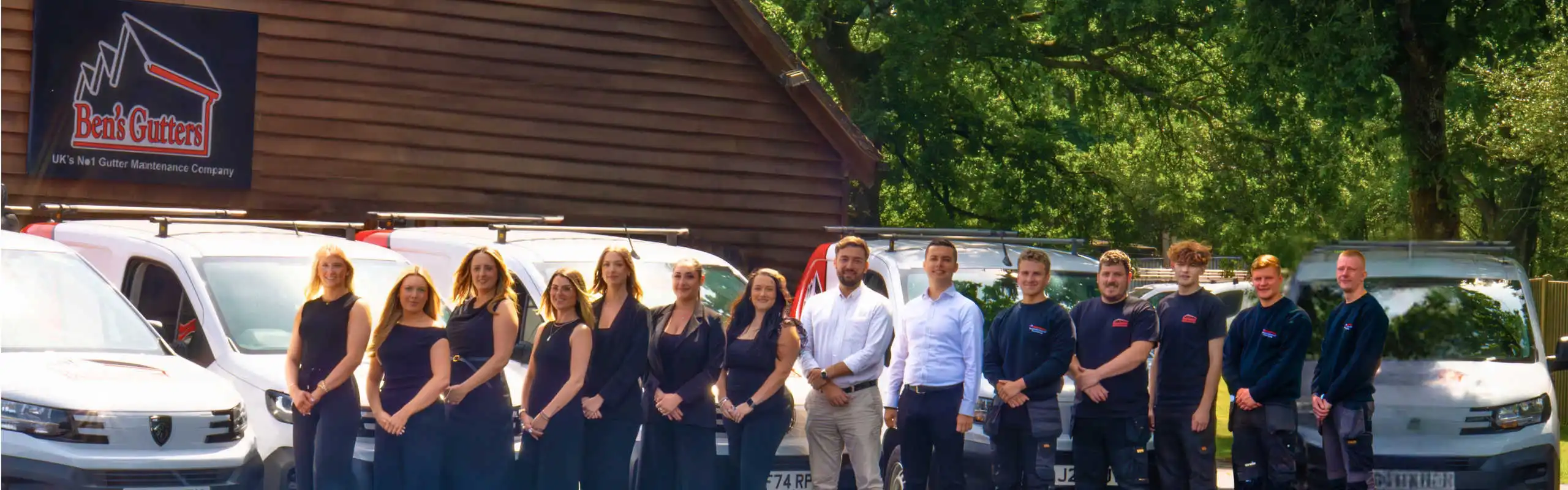 bens gutters Peterborough team