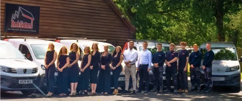 bens gutters Bradninch team