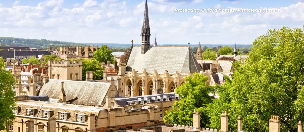 An elegant landscape of Oxford, purely for decorative and locational purposes