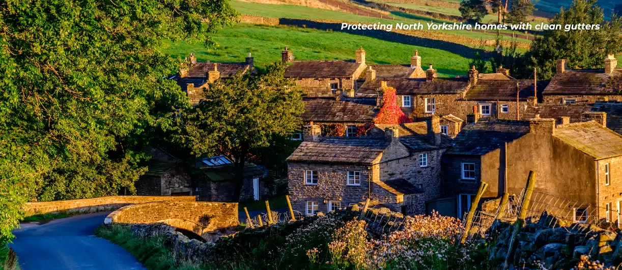 A landscape showing West Yorkshire and their slightly older homes. Showing our locational target audience.
